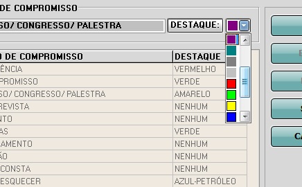 Compromissos em Destaque